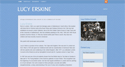 Desktop Screenshot of lucyerskineart.com